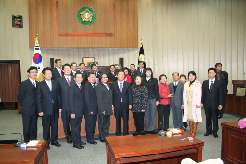 대만 JC회원단 의회방문