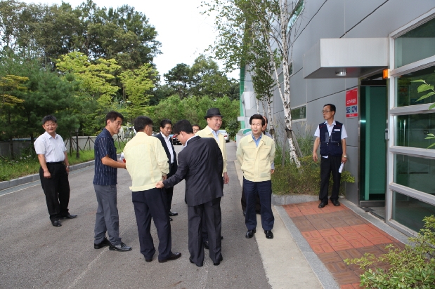 포일2지구 생활쓰레기 집하장 현장점검