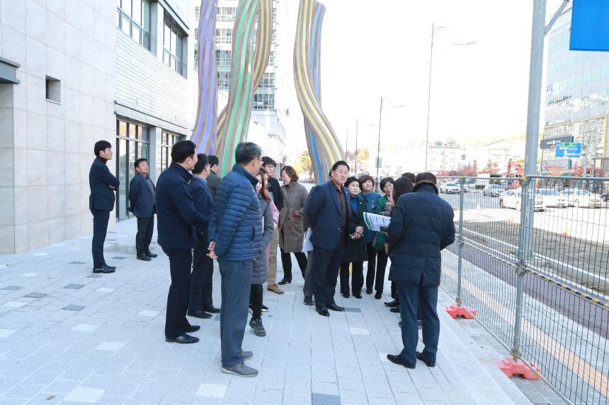 현장점검(포일푸르지오아파트 신축현장)