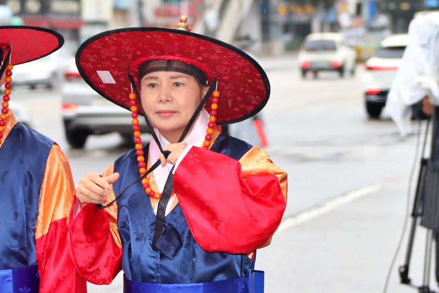 정조대왕 능행차 의왕구간