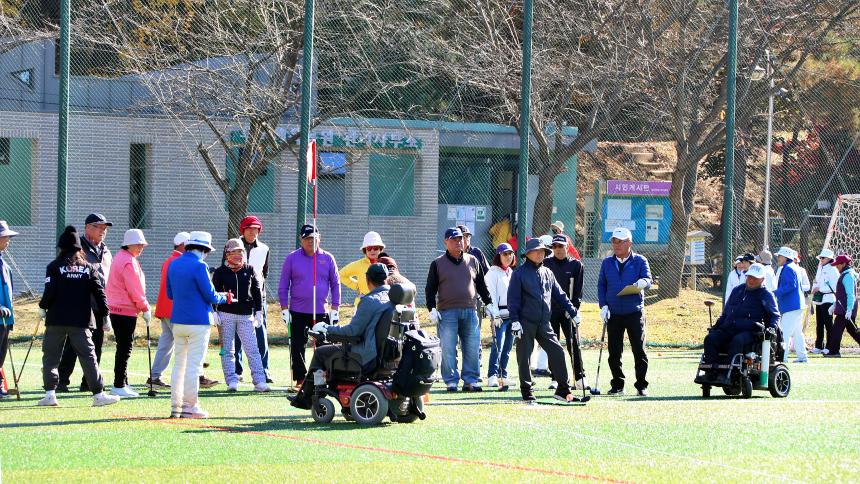 의왕시의회 의장배 장애인 어울림 파크골프대회