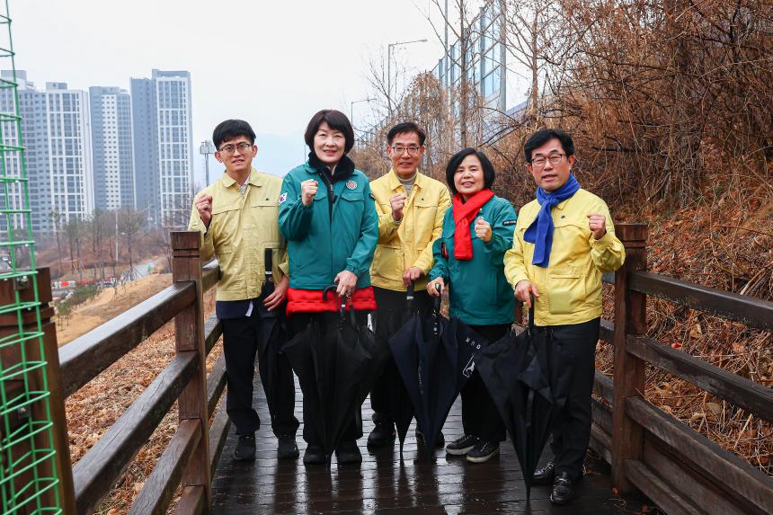 의왕시의회, 봄철 주요사업장 현장점검 실시 - 2