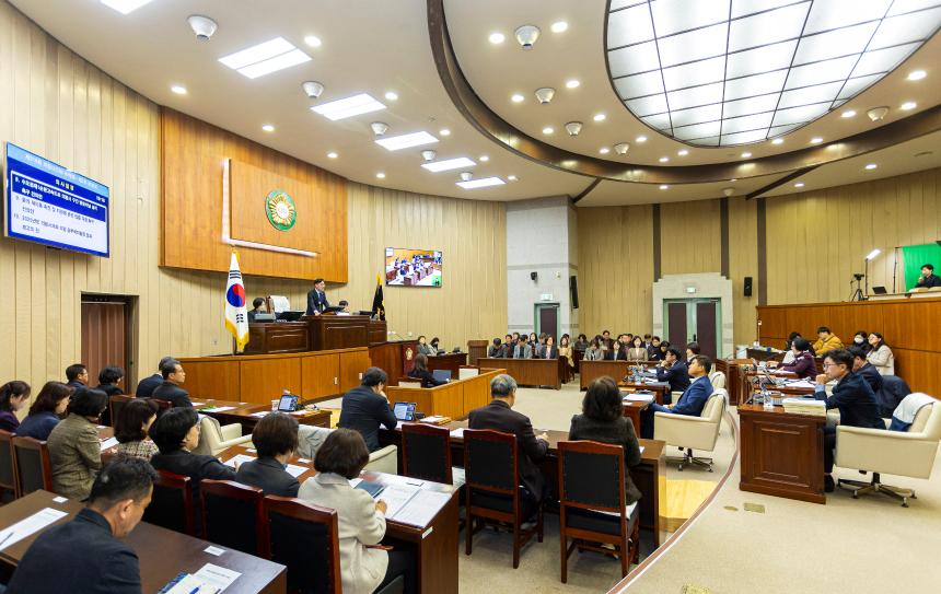 의왕시의회, 제316회 제2차 정례회 마무리 - 2