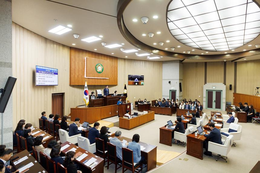 의왕시의회, 제322회 임시회 폐회 - 1